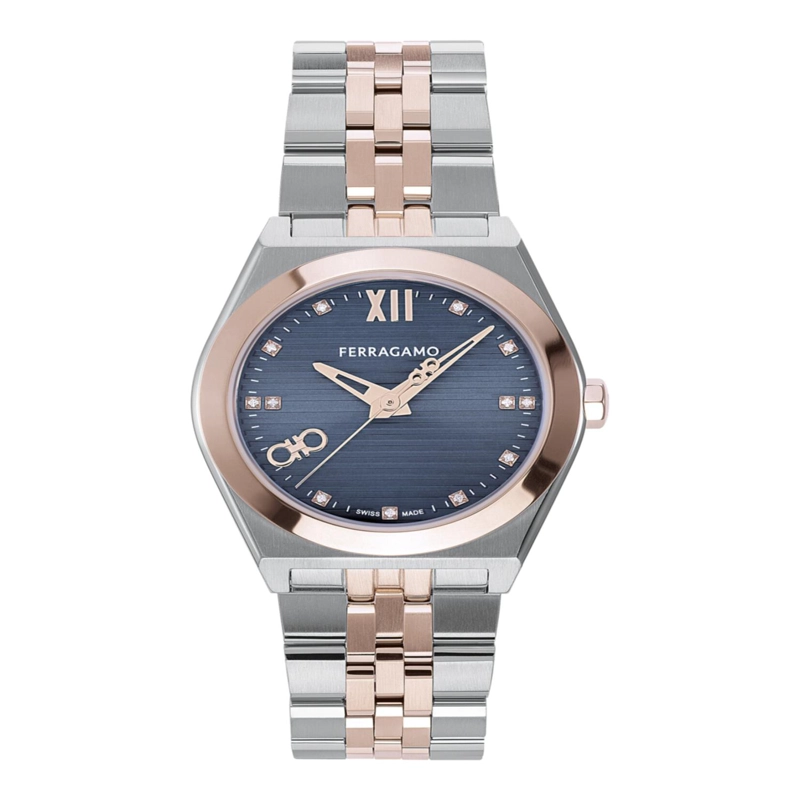 RELOJES FERRAGAMO VEGA NEW DIAMOND WATCH PARA MUJER EN DOS TONOS - 2