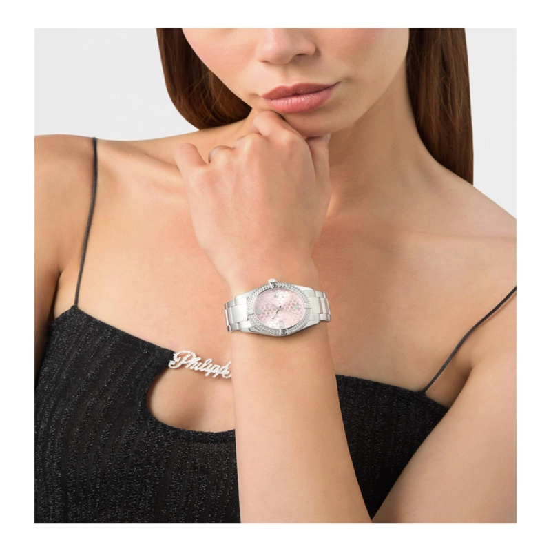 RELOJES PHILIPP PLEIN PLEIN ICON CHAIN CRYSTAL PARA MUJER EN ACERO INOXIDABLE - 5