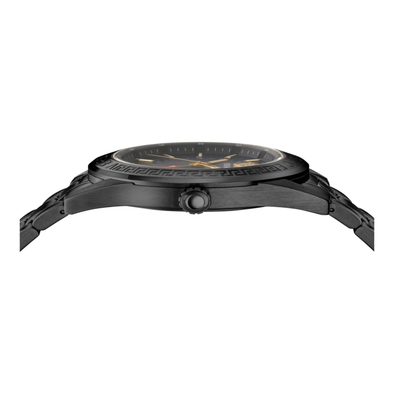 RELOJ DE PULSERA VERSACE VCODE GMT PARA HOMBRE EN COLOR NEGRO - 3