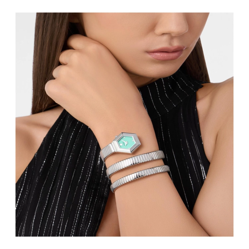 RELOJES PHILIPP PLEIN NAKE CON PULSERA HEXAGONAL PARA MUJER EN ACERO INOXIDABLE - 5
