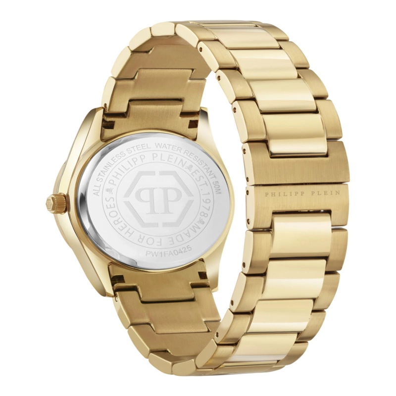 RELOJES PHILIPP PLEIN PLEIN ICON CHAIN CRYSTAL PARA MUJER EN COLOR DORADO - 4