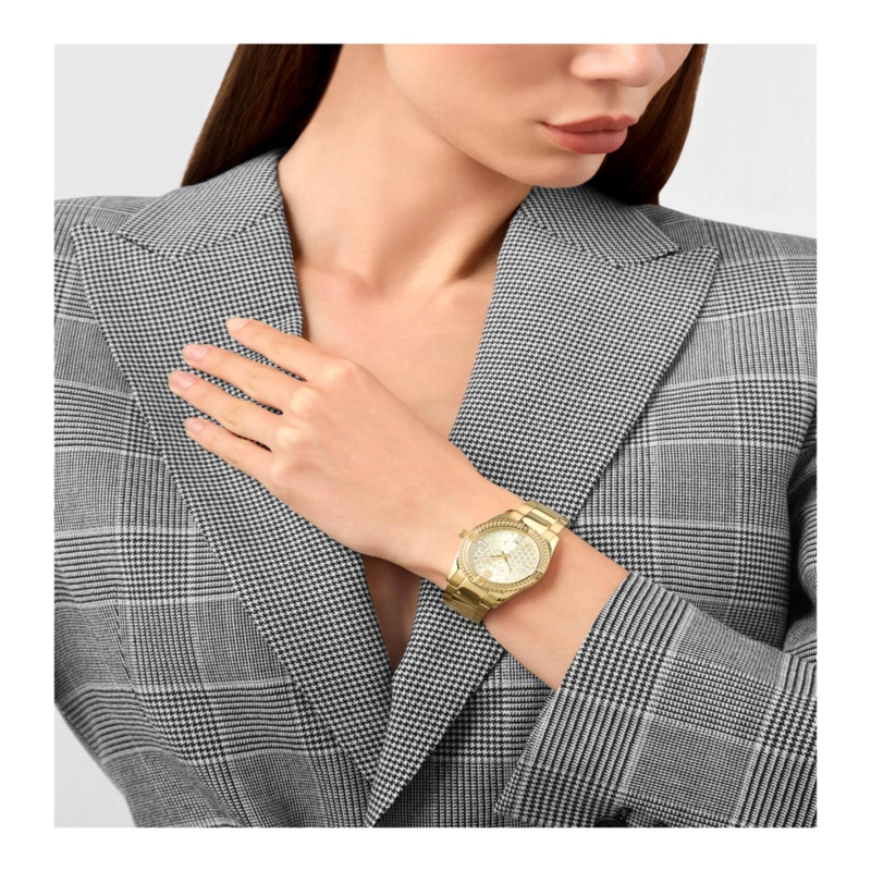 RELOJES PHILIPP PLEIN PLEIN ICON CHAIN CRYSTAL PARA MUJER EN COLOR DORADO - 5