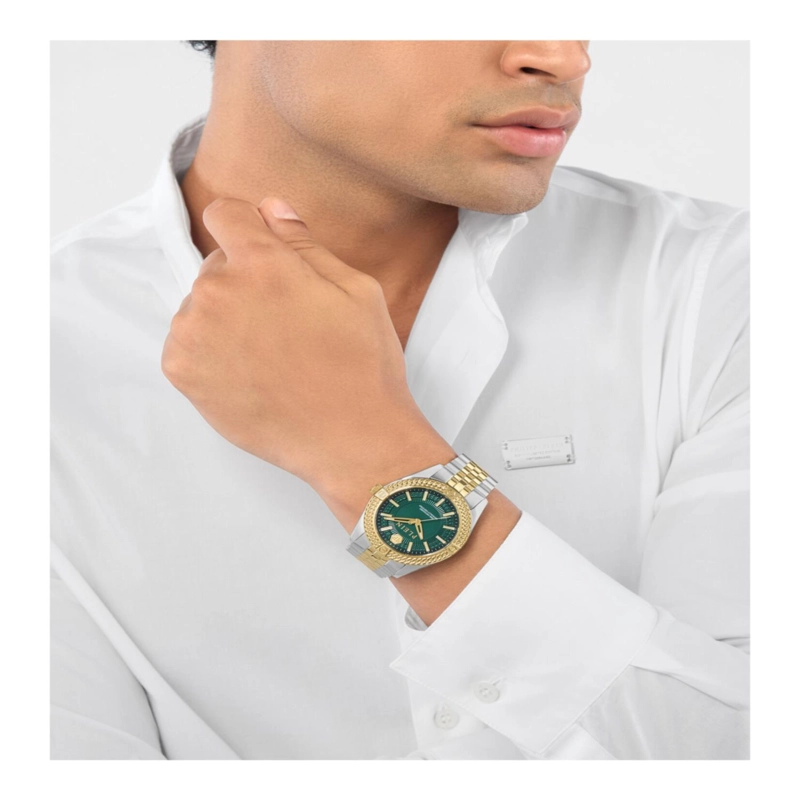 RELOJ DE PULSERA PHILIPP PLEIN PLEIN CON CADENA CON FORMA DE ICONO PARA HOMBRE EN DOS TONOS - 6