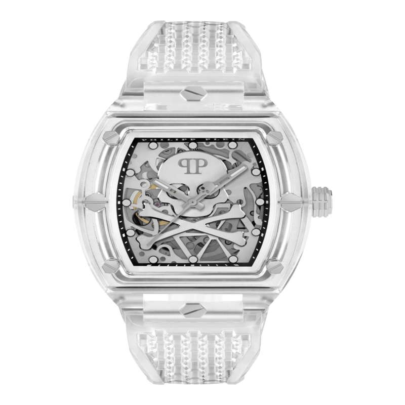 RELOJES AUTOMATICOS PHILIPP PLEIN THE KELETON CRYSTAL PARA HOMBRE EN COLOR TRANSPARENTE - 1
