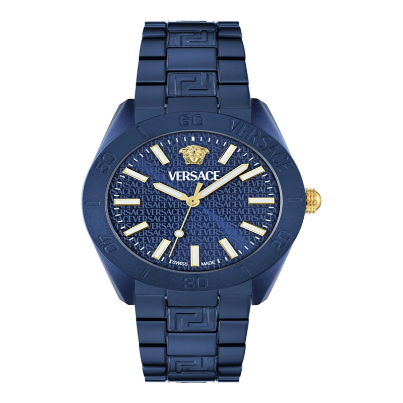 RELOJES VERSACE VDOME CON PULSERA DE ALUMINIO PARA HOMBRE EN COLOR AZUL - 1