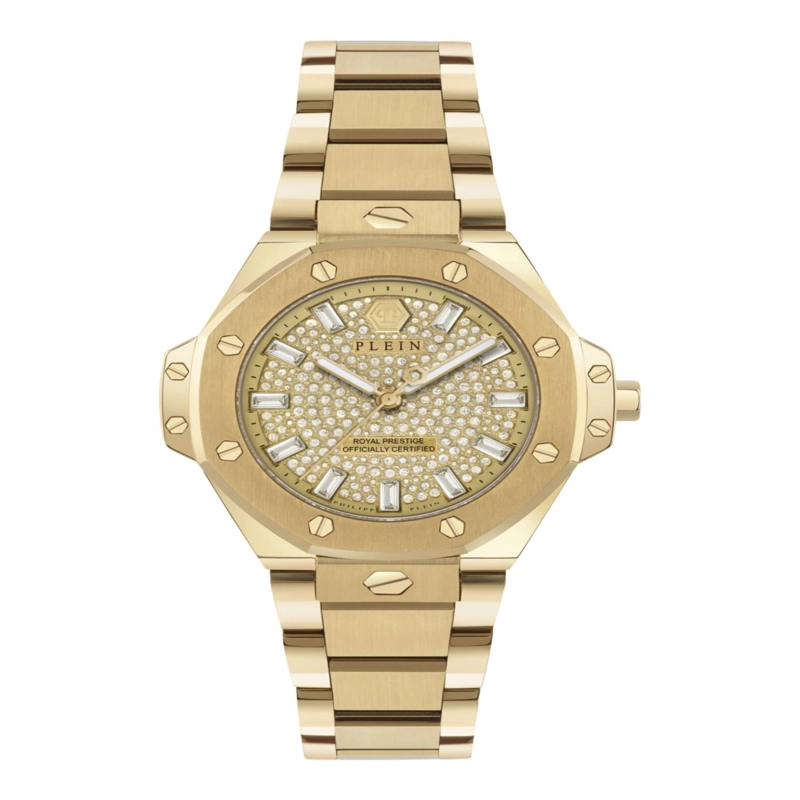 RELOJES PHILIPP PLEIN PLEIN ROYAL PRESTIGE CRYSTAL WATCH PARA MUJER EN COLOR DORADO - 1