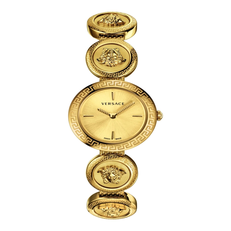 RELOJ DE PULSERA VERSACE MEDUSA STUD ICON PARA MUJER EN COLOR DORADO - 2