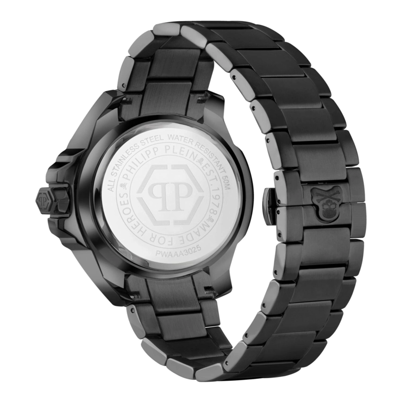 RELOJES DE PULSERA PHILIPP PLEIN THE KULL PARA HOMBRE EN COLOR NEGRO - 4