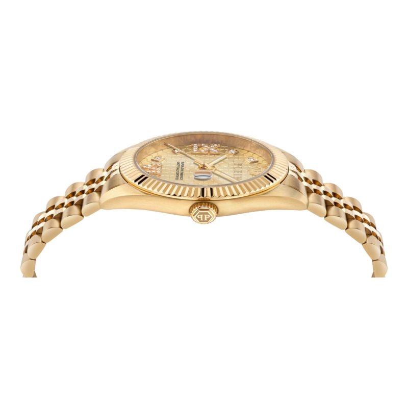 RELOJES PHILIPP PLEIN DATE SUPERLATIVE CRYSTAL WATCH PARA MUJER EN COLOR DORADO - 3