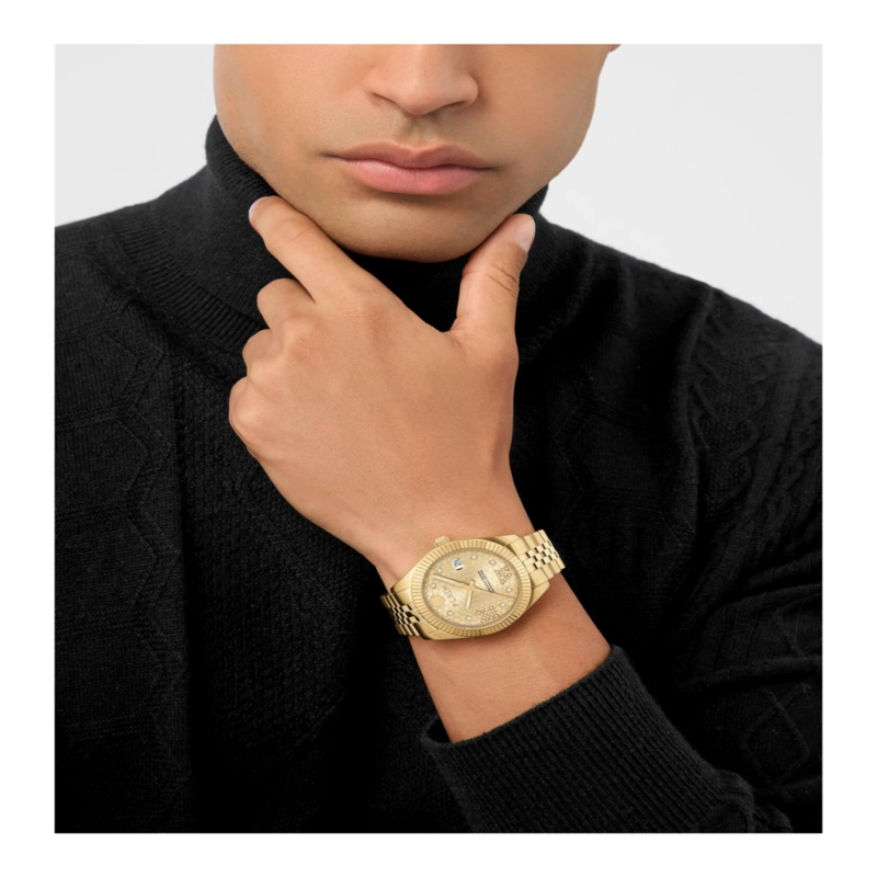 RELOJES PHILIPP PLEIN DATE SUPERLATIVE CRYSTAL WATCH PARA MUJER EN COLOR DORADO - 5