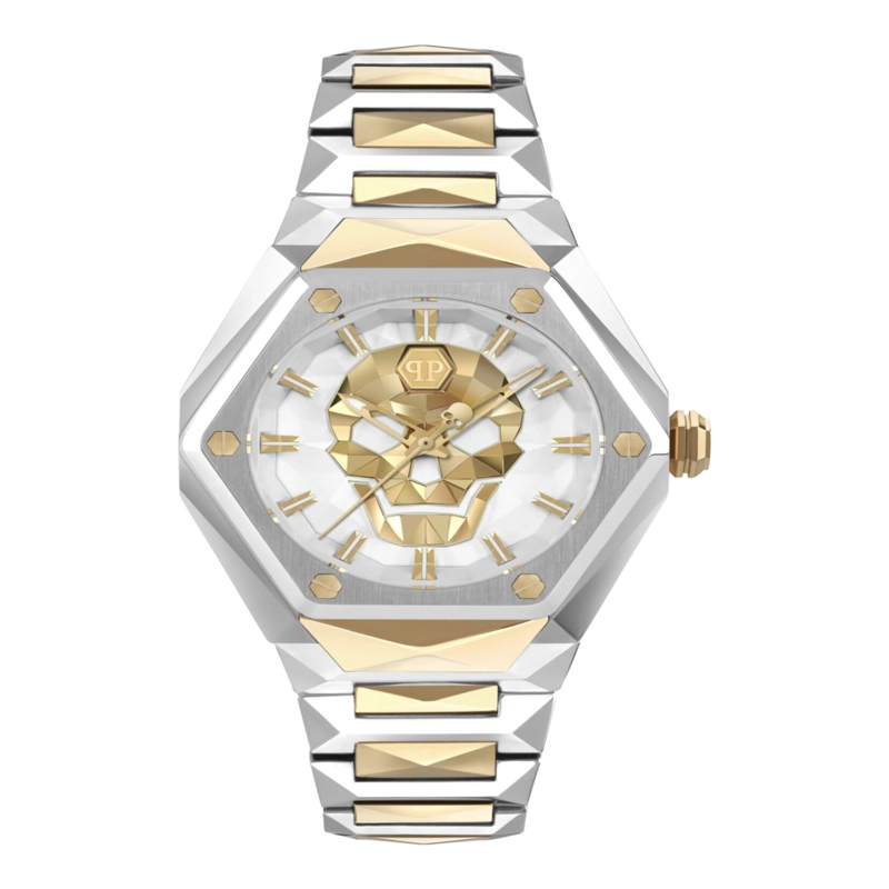 RELOJ PHILIPP PLEIN THE KULL SPIKES DE SILICONA PARA MUJER EN DOS TONOS - 1