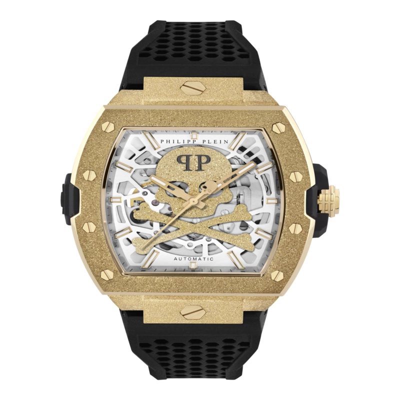 RELOJ AUTOMATICO PHILIPP PLEIN THE KELETON FROSTED PARA HOMBRE EN DORADO - 1
