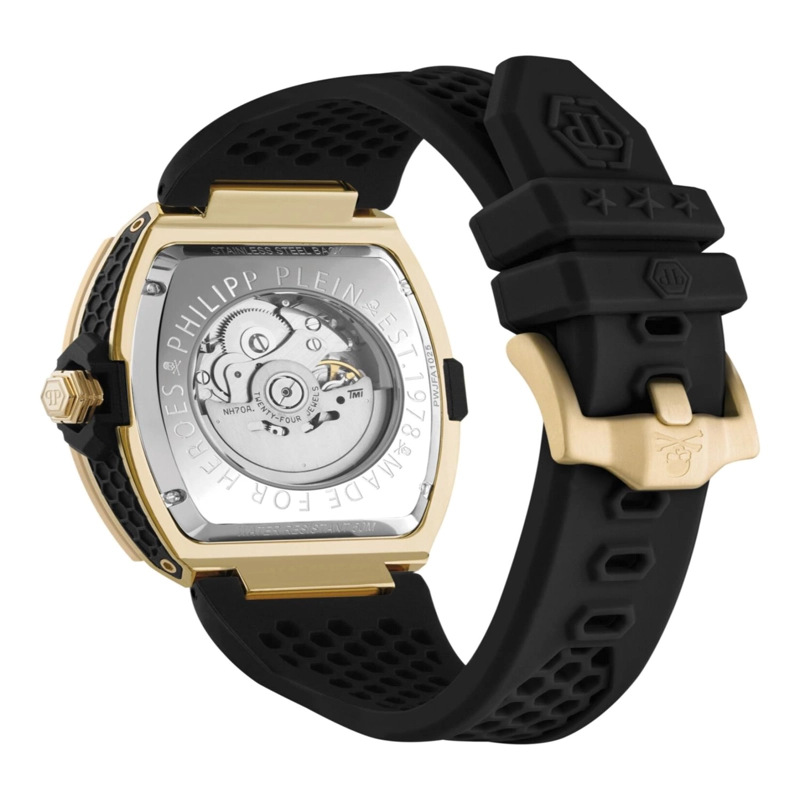 RELOJ AUTOMATICO PHILIPP PLEIN THE KELETON FROSTED PARA HOMBRE EN DORADO - 4