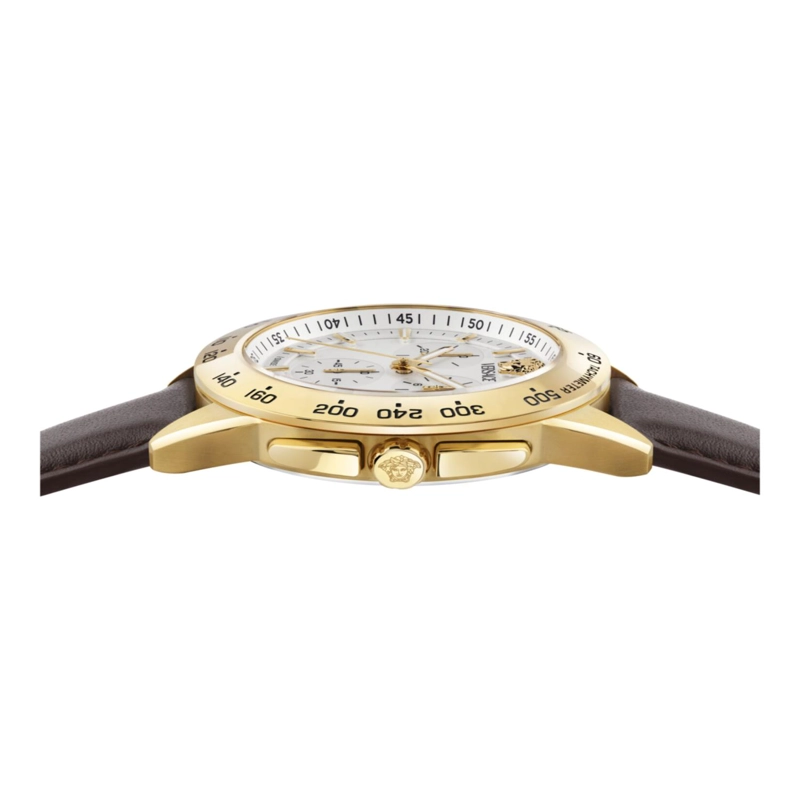 RELOJES VERSACE VSPORT CHRONO LEATHER WATCH PARA HOMBRE EN COLOR DORADO - 3