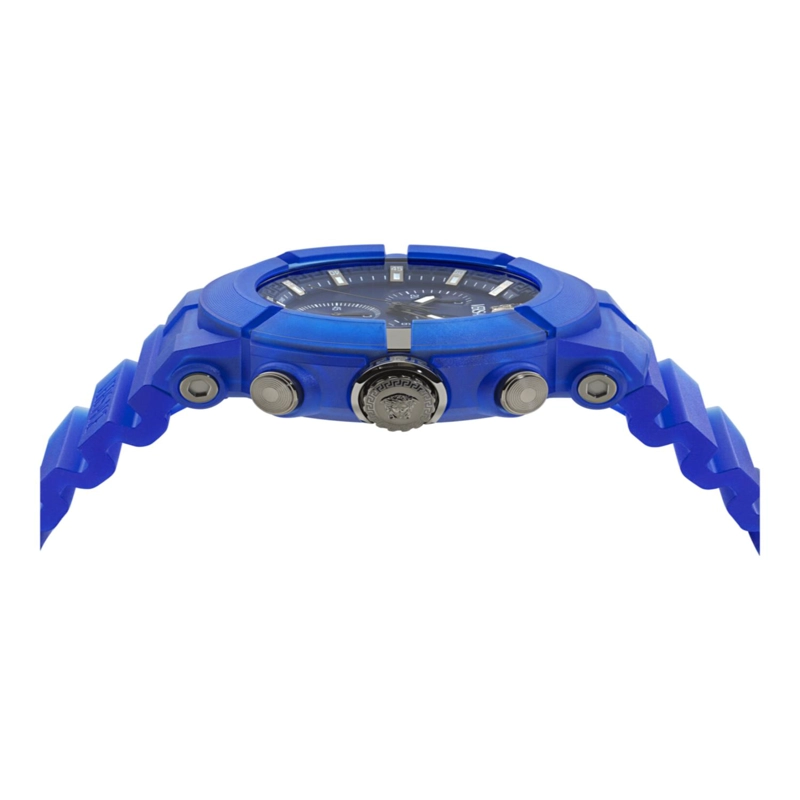 RELOJES VERSACE REAL ACTIVE CHRONO DE SILICONA PARA HOMBRE EN AZUL - 3