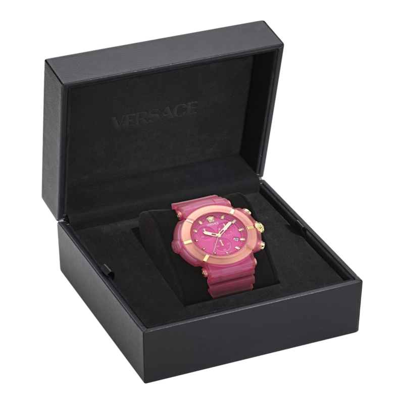 RELOJES VERSACE REAL ACTIVE CHRONO DE SILICONA PARA HOMBRE EN AZUL - 5