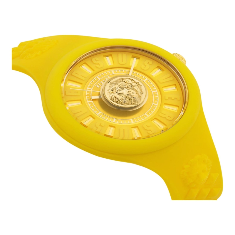 VERSUS VERSACE FIRE ISLAND LION WATCH RELOJES PARA MUJER EN AMARILLO - 3