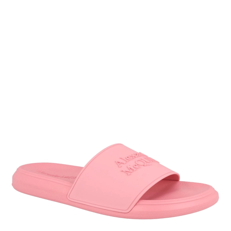CALZADO PARA MUJER CON LOGO ESTAMPADO EN RELIEVE DE ALEXANDER MCQUEEN COLOR ROSA PASTEL - 2