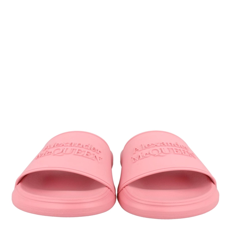 CALZADO PARA MUJER CON LOGO ESTAMPADO EN RELIEVE DE ALEXANDER MCQUEEN COLOR ROSA PASTEL - 5