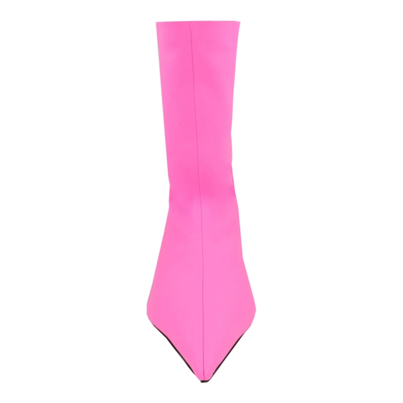 CALZADO TIPO BOTIN BALENCIAGA CON FORMA DE CALCETIN PARA MUJER EN COLOR ROSA FLUORESCENTE - 4