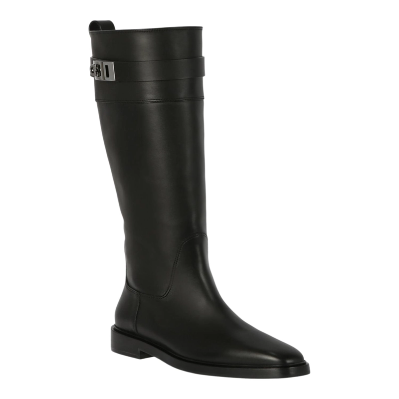 BOTAS HASTA LA RODILLA FERRAGAMO BUGO PARA MUJER EN COLOR NEGRO - 2