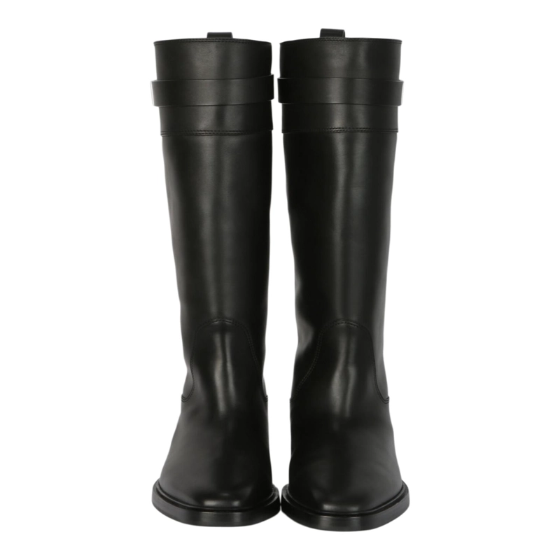 BOTAS HASTA LA RODILLA FERRAGAMO BUGO PARA MUJER EN COLOR NEGRO - 5