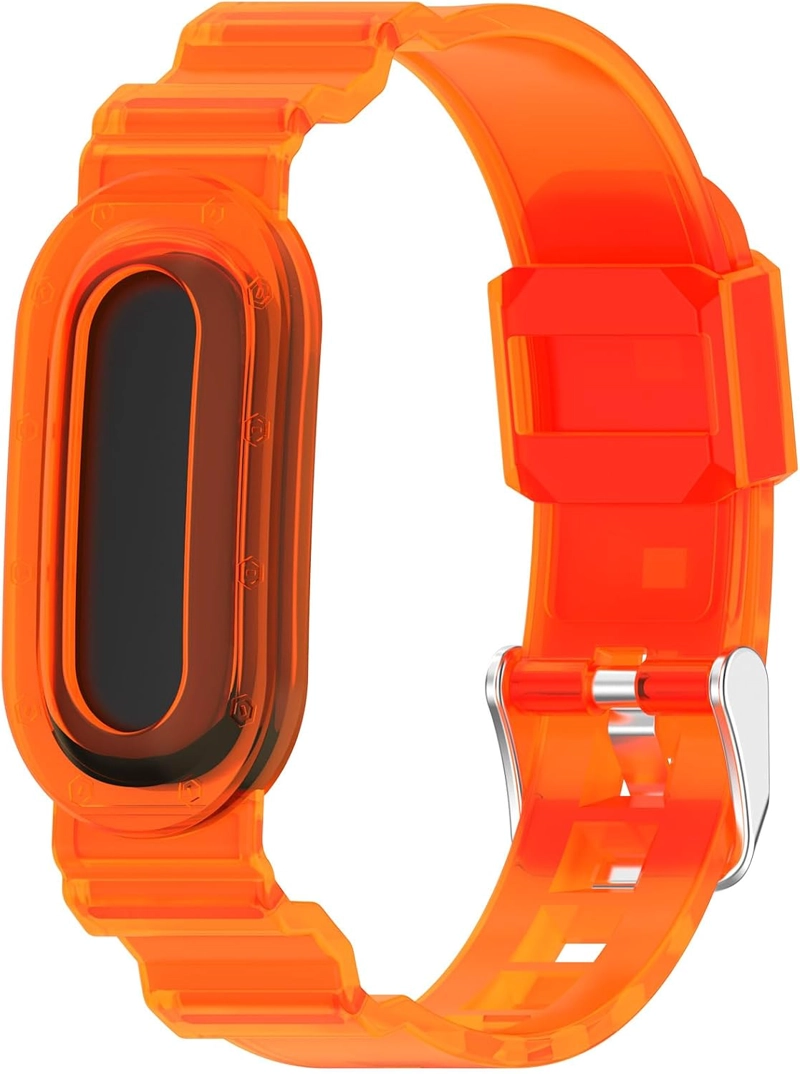 CORREA DE TPU TRANSPARENTE COMPATIBLE CON GOOGLE FITBIT AIR FITNESS TRACKER CORREA DE REPUESTO - 1