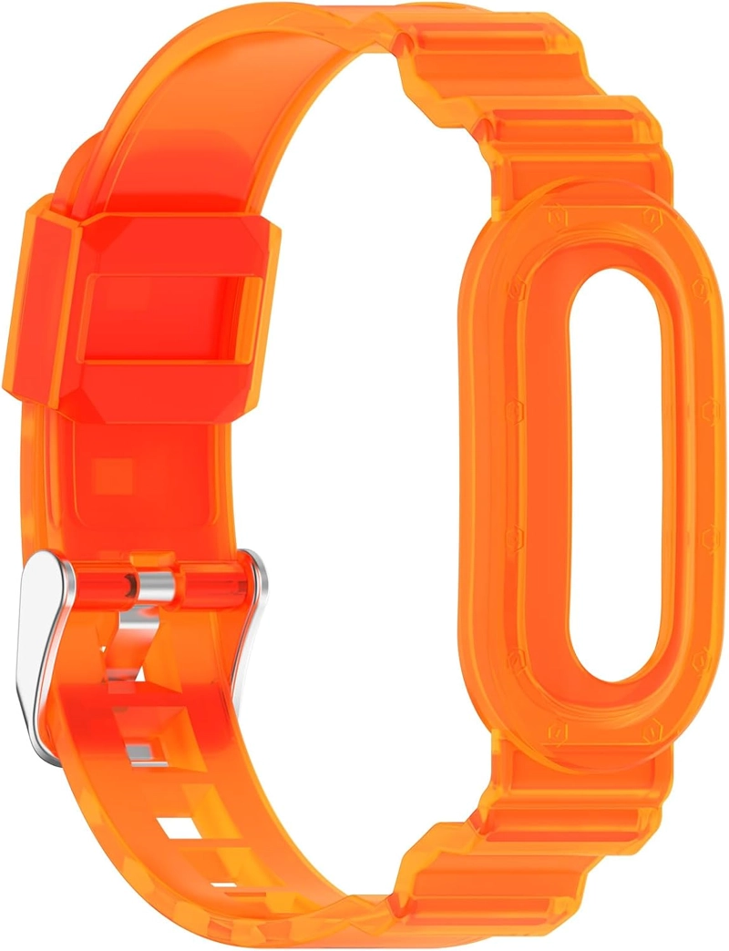 CORREA DE TPU TRANSPARENTE COMPATIBLE CON GOOGLE FITBIT AIR FITNESS TRACKER CORREA DE REPUESTO - 4