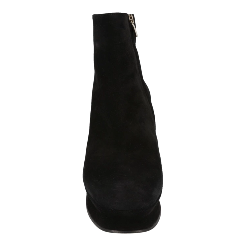 BOTINES FERRAGAMO SANDRA SUEDE CON PLATAFORMA PARA MUJER EN COLOR NEGRO - 4