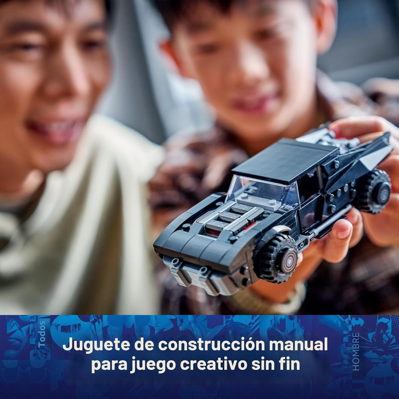 LEGO DC BATMAN: THE BATMAN BATMOBILE - JUGUETE DE CONSTRUCCION PARA NIÑOS, BLOQUES DE CONSTRUCCION - 4