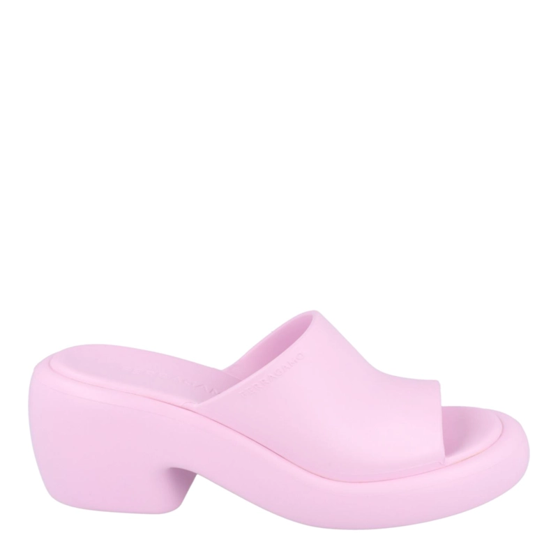SANDALIAS FERRAGAMO DEVA PARA MUJER EN COLOR ROSA - 1