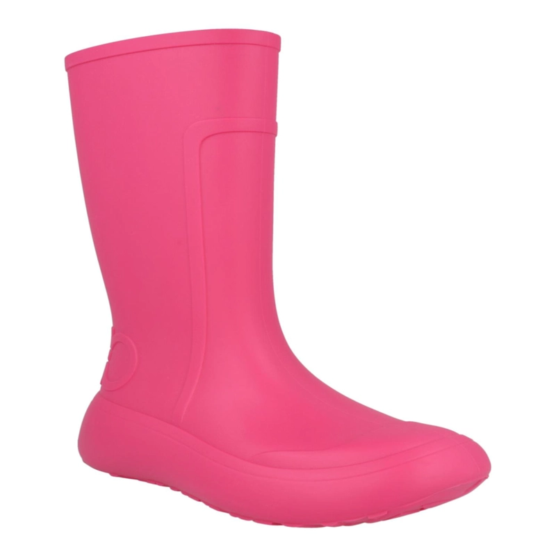 BOTAS DE LLUVIA CON EL LOGOTIPO DE FERRAGAMO GANCINI PARA MUJER EN COLOR ROSA - 2