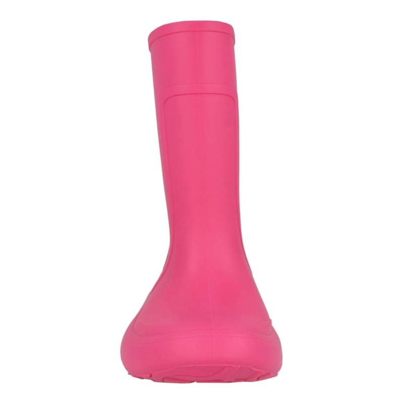 BOTAS DE LLUVIA CON EL LOGOTIPO DE FERRAGAMO GANCINI PARA MUJER EN COLOR ROSA - 4