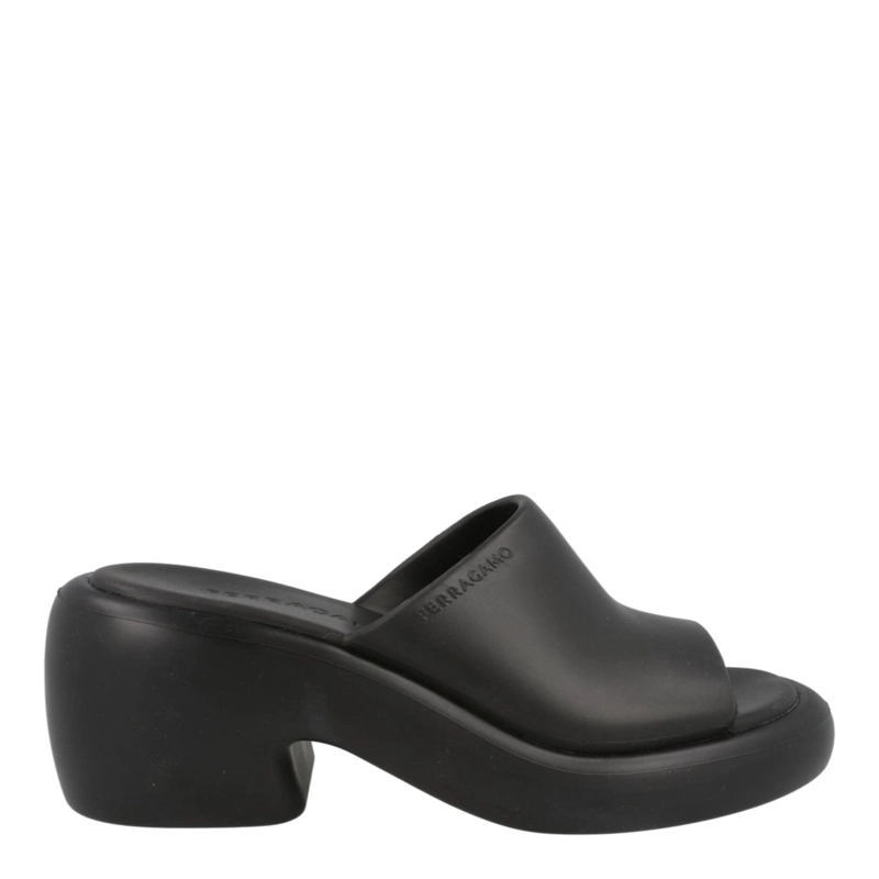 SANDALIAS FERRAGAMO DEVA PARA MUJER EN COLOR NEGRO - 1