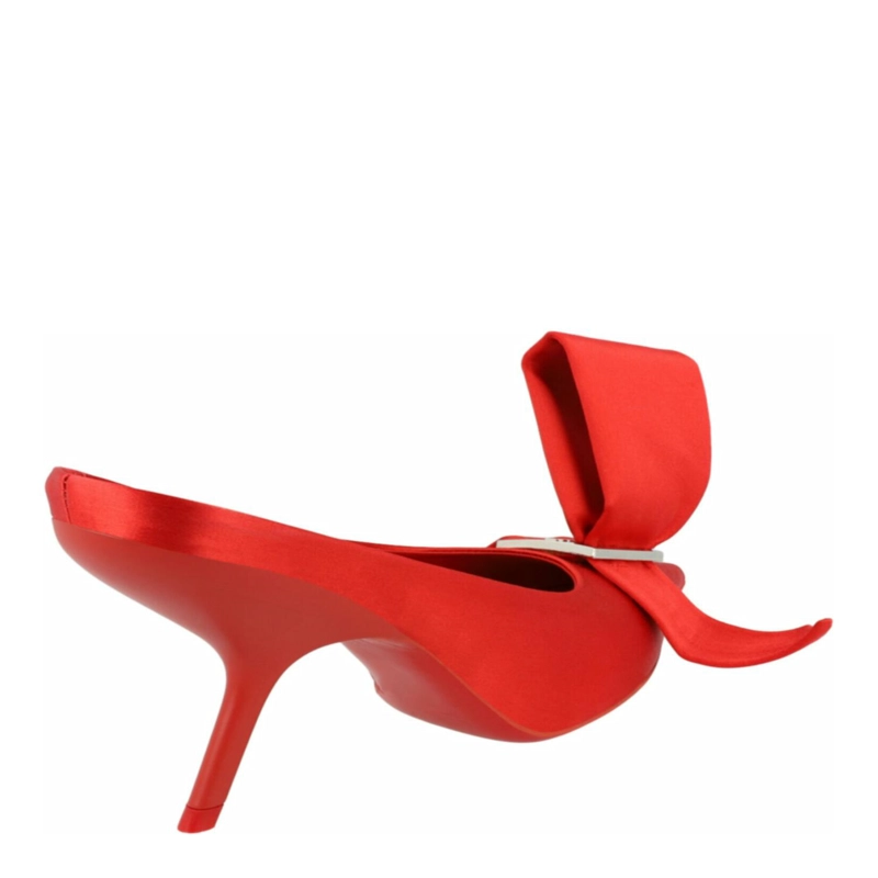 CALZADO FERRAGAMO EII 85 MULES PARA MUJER EN COLOR ROJO - 3