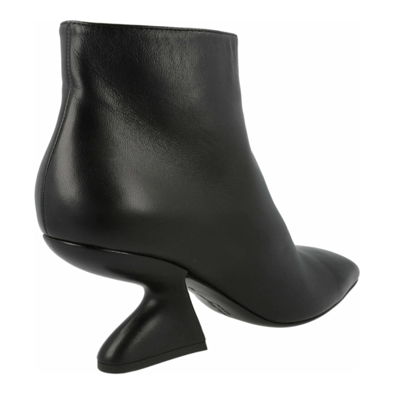 BOTINES FERRAGAMO SAL 85 PARA MUJER EN COLOR NEGRO - 3