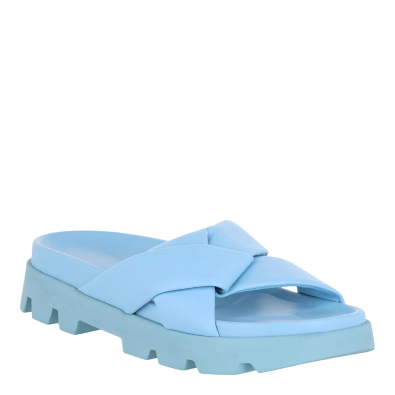 CALZADO FERRAGAMO AIR LUG SLIDES PARA MUJER EN AZUL - 2