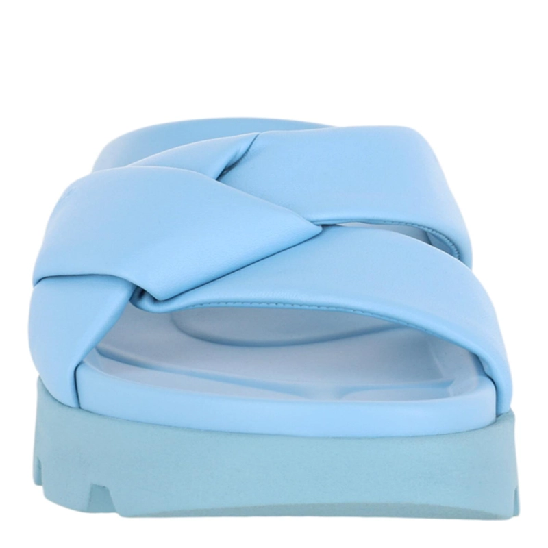 CALZADO FERRAGAMO AIR LUG SLIDES PARA MUJER EN AZUL - 4