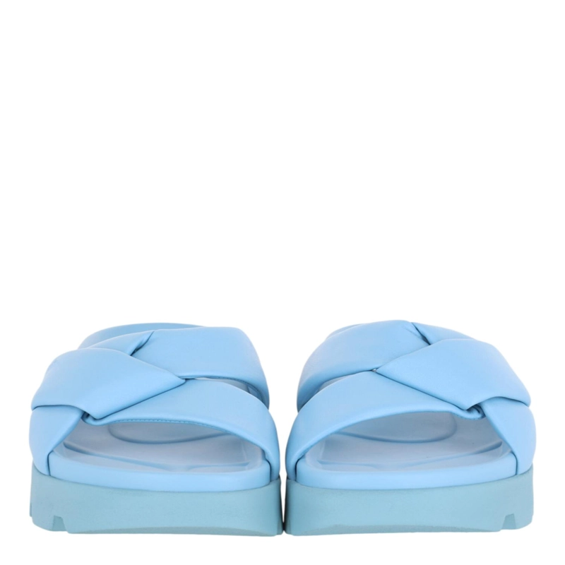 CALZADO FERRAGAMO AIR LUG SLIDES PARA MUJER EN AZUL - 5