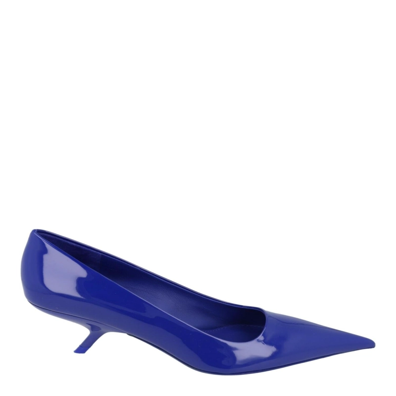 ZAPATOS DE TACON FERRAGAMO EVA 55 DE CHAROL PARA MUJER EN COLOR AZUL - 1