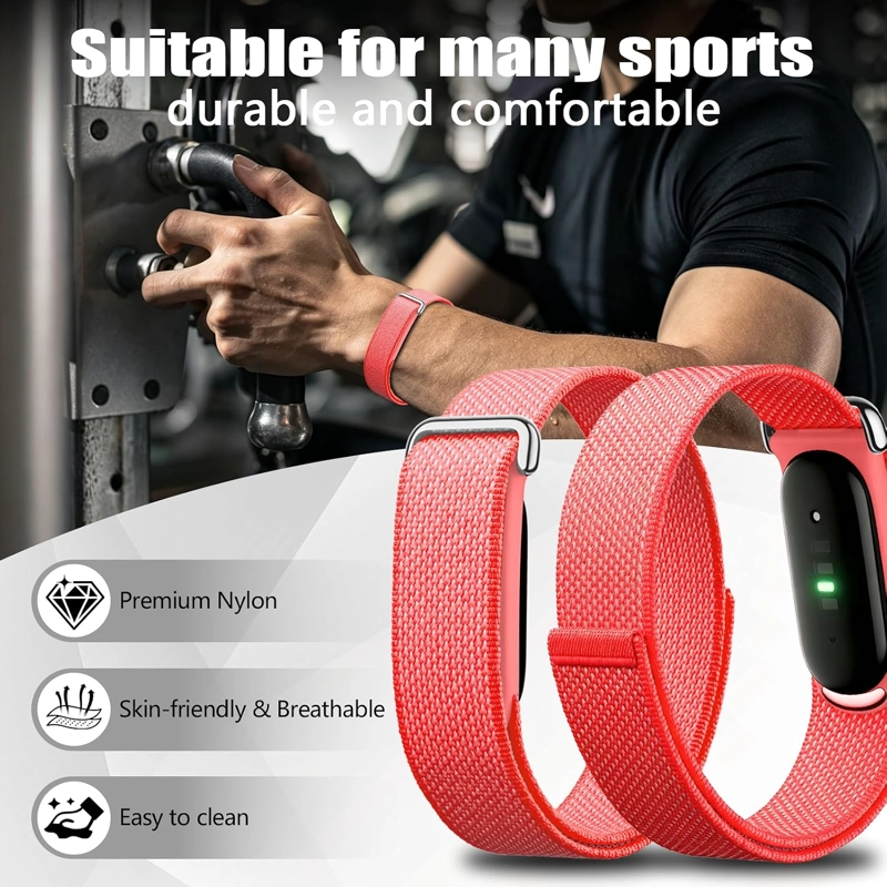 BANDAS DE NAILON COMPATIBLES CON GOOGLE FITBIT AIR, PARA DEPORTES DE FITNESS - 3