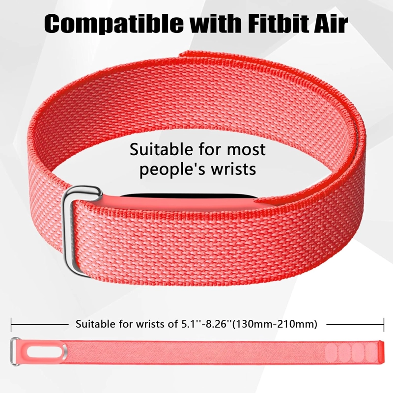 BANDAS DE NAILON COMPATIBLES CON GOOGLE FITBIT AIR, PARA DEPORTES DE FITNESS - 5