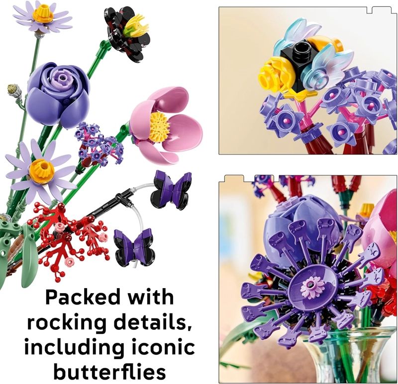 LEGO BOTANICALS OLIVIA RODRIGO S FLOWER BOUQUET 11507 - 4