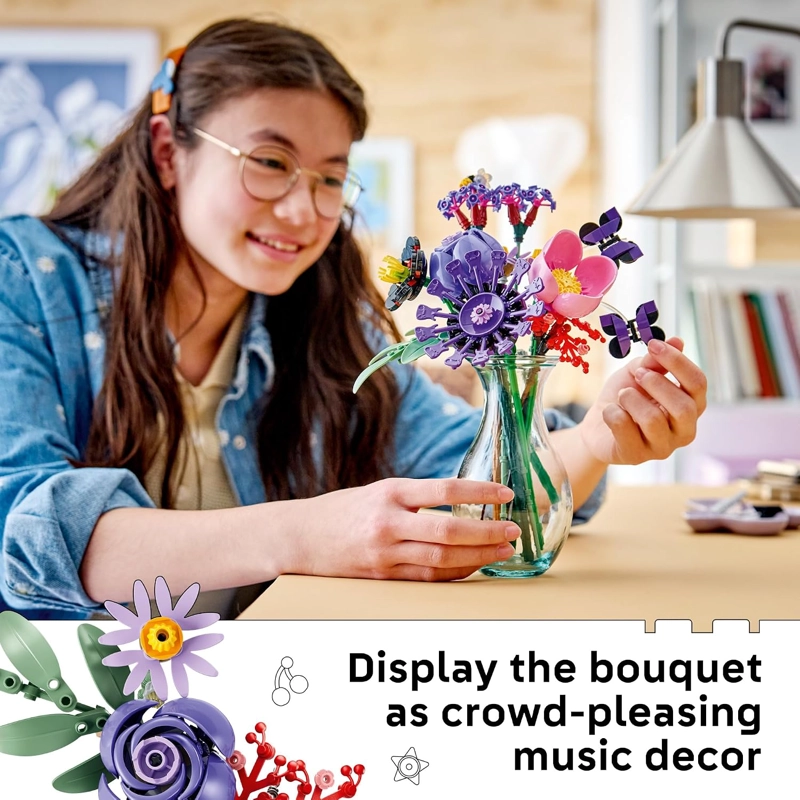 LEGO BOTANICALS OLIVIA RODRIGO S FLOWER BOUQUET 11507 - 5