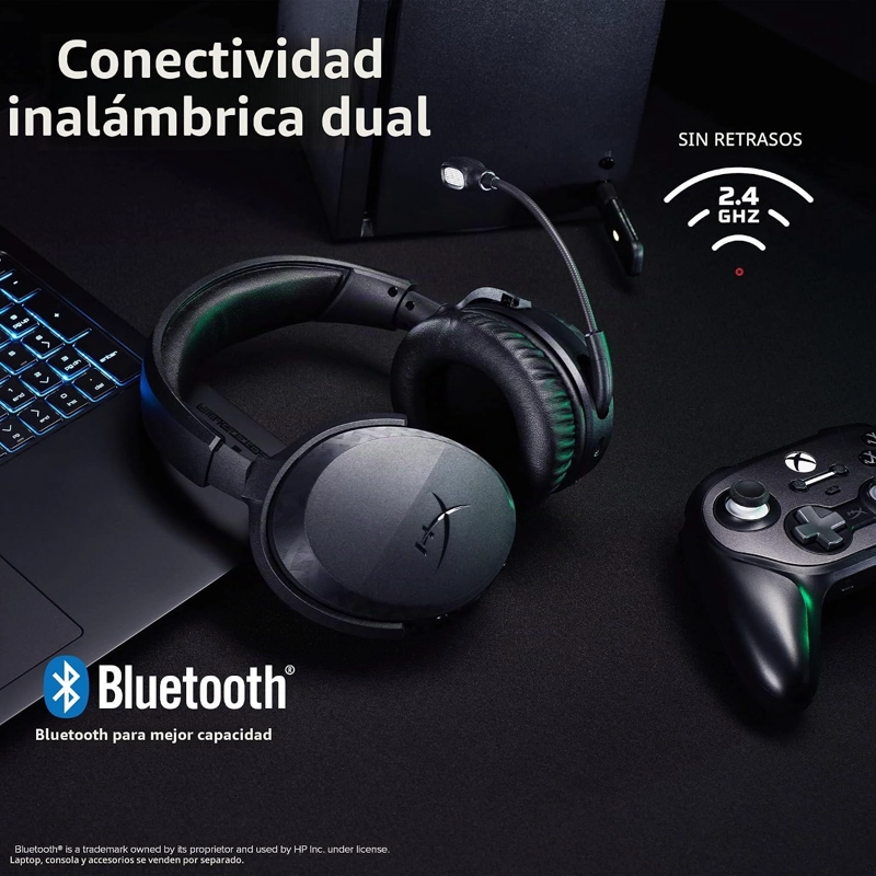 HYPERX CLOUD STINGER 3 - AURICULARES INALAMBRICOS PARA JUEGOS PARA XBOX, HYPERX SIGNATURE COMFORT, - 3