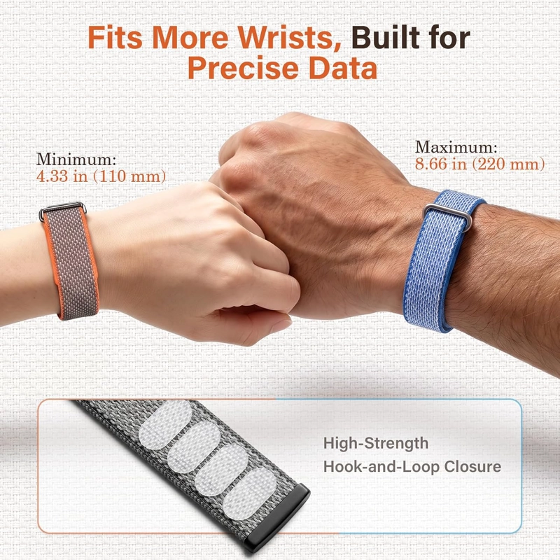 3 PACK PAQUETE NYLON BANDS PARA GOOGLE FITBIT AIR, ULTRA-LIGHTWEIGHT 8G BREATHABLE - 4