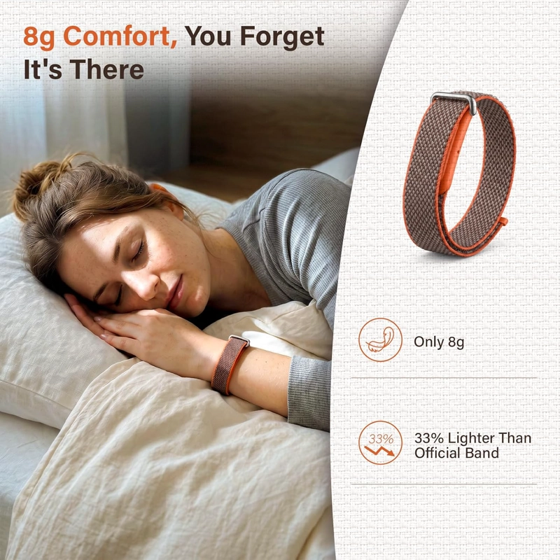 3 PACK PAQUETE NYLON BANDS PARA GOOGLE FITBIT AIR, ULTRA-LIGHTWEIGHT 8G BREATHABLE - 6
