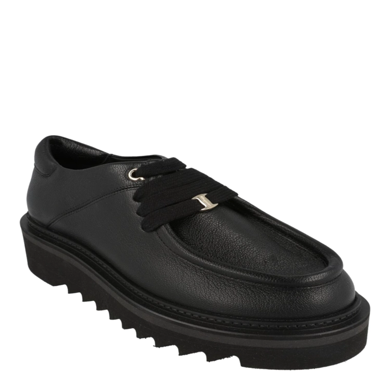 MOCASINES DE PIEL FERRAGAMO EURIPILO PARA MUJER EN COLOR NEGRO - 2