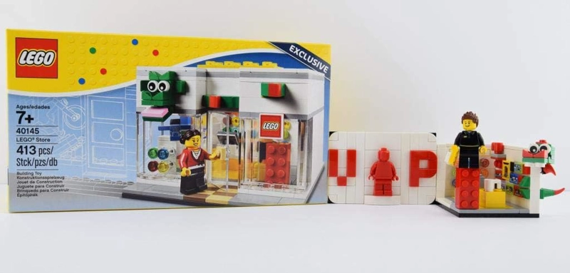 LEGO EXCLUSIVE GRAN INAUGURACION DEL JUEGO DE TIENDA DE MARCA LEGO 40145 - 3