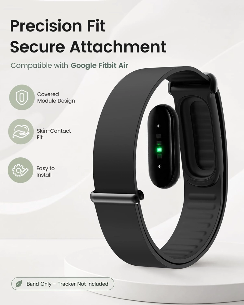 CORREA DE SILICONA COMPATIBLE CON GOOGLE FITBIT AIR, CORREA DEPORTIVA - 2
